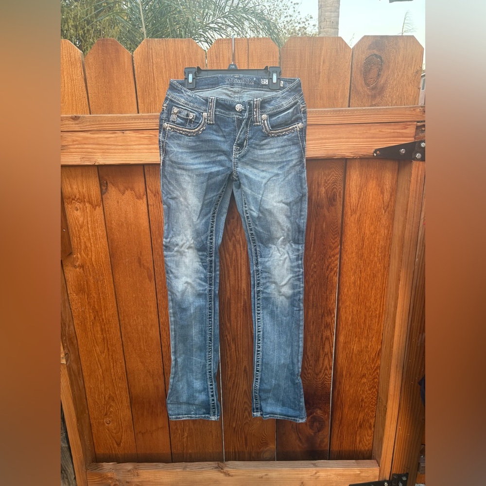 Miss Me Women's Blue Boot Cut Jeans